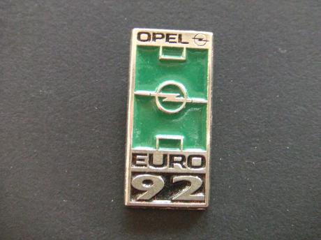 Opel sponsor Euro 1992 voetbal Zweden